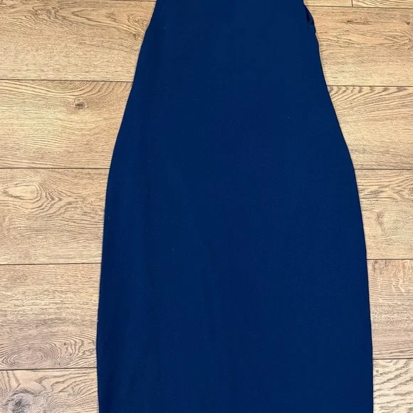 Zara Draped Halter Midi Dress - Picture 4 of 6